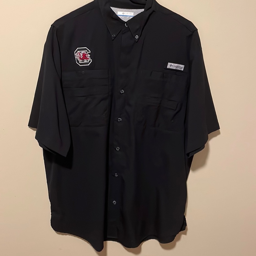 Columbia Gamecocks button down